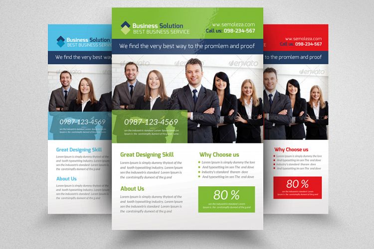 Advertising Company Flyer   Ad