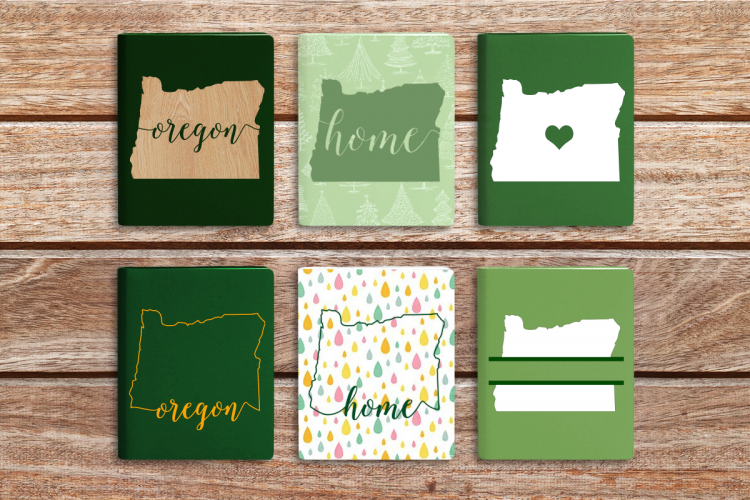 State of Oregon SVG File Cutting Template
