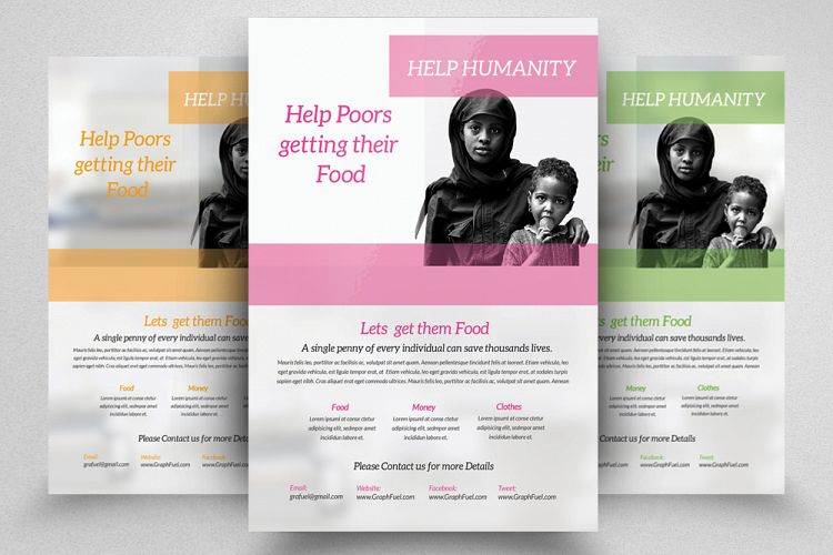 Charity   Donation Flyer