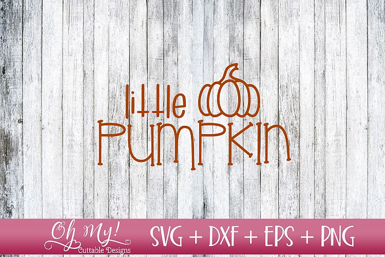 Little Pumpkin - SVG DXF EPS PNG