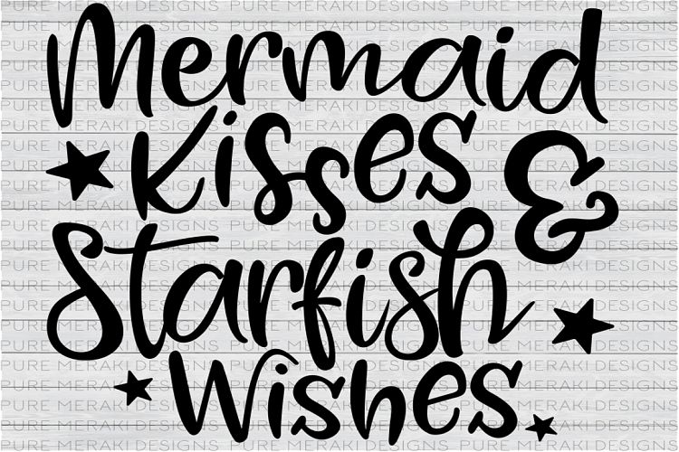 Mermaid Kisses SVG