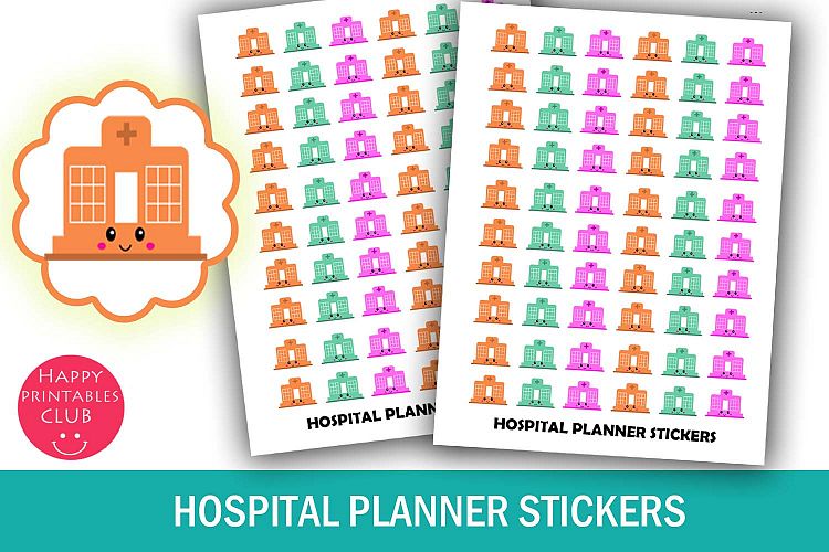 Hospital Planner Stickers- Doctor Planner- Medical Icons