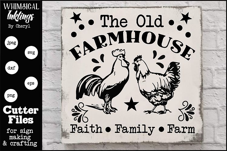 The Old Farmhouse SVG