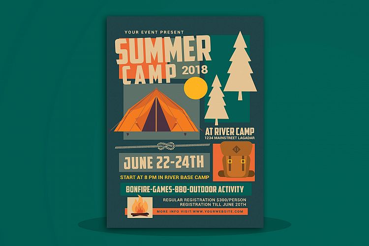 Summer Camp Flyer