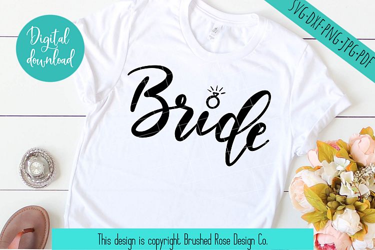 wedding svg , bride to be, bride svg, bride ring clipart