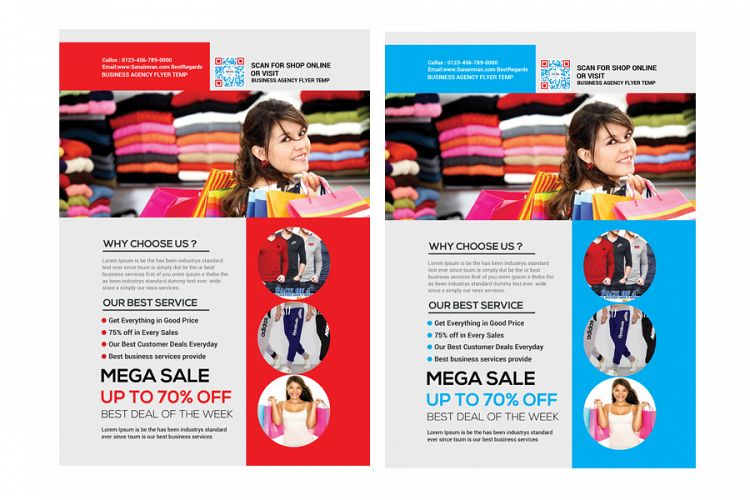 Mega Sale Flyer