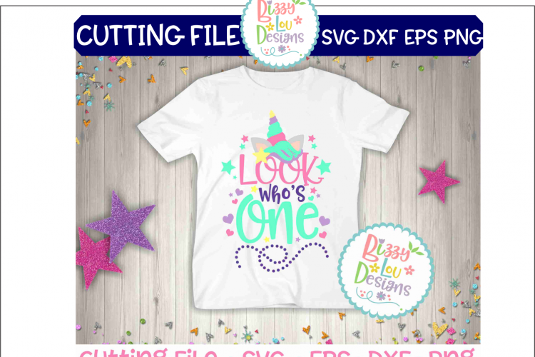 Look whos one SVG DXF EPS PNG cutting file