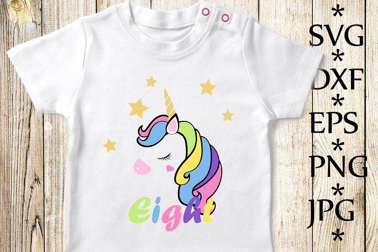 Free Free 8Th Birthday Unicorn Svg 147 SVG PNG EPS DXF File