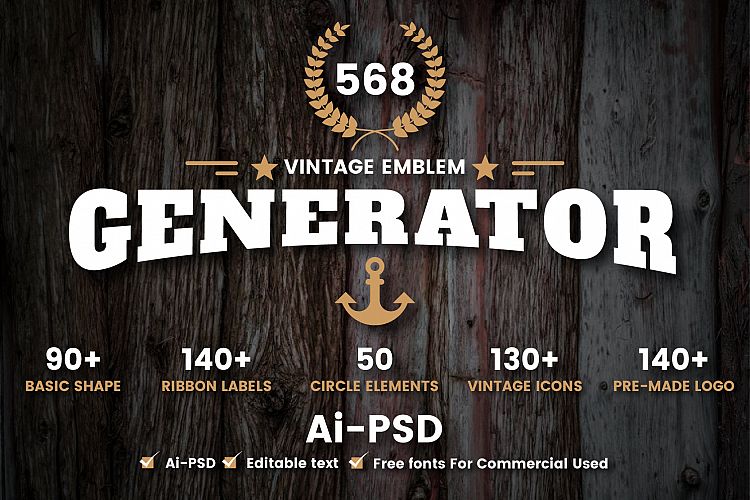 568 VINTAGE GENERATOR