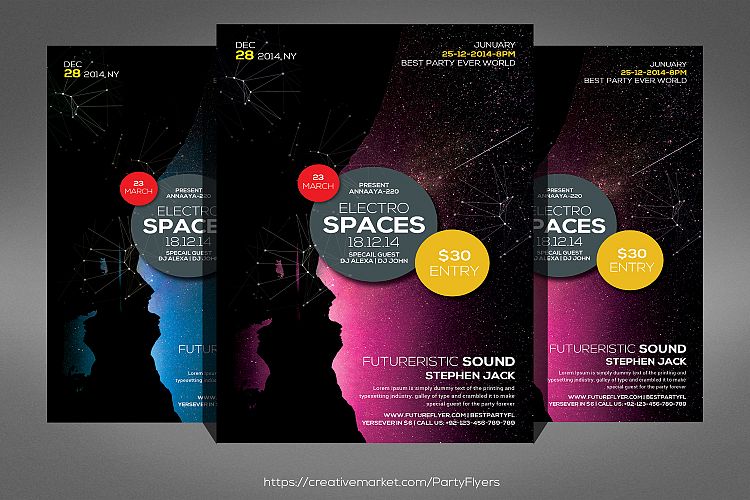 Minimal Color Flyer