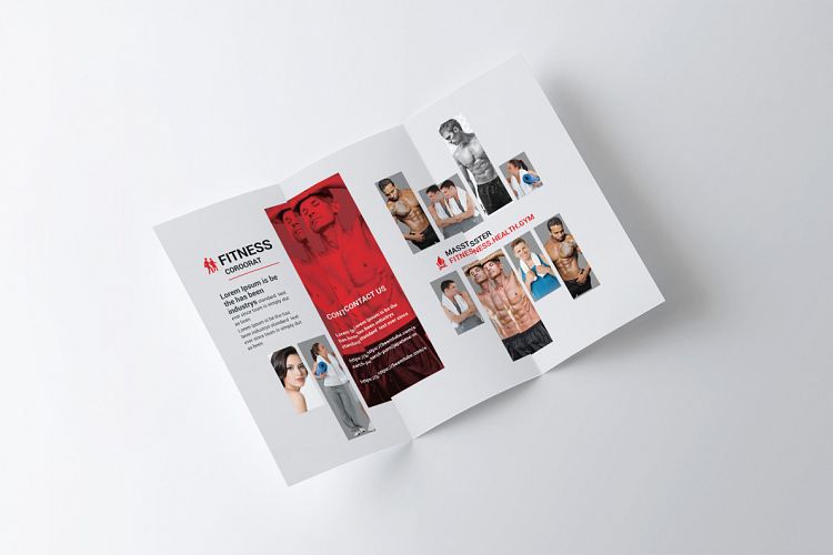 Fitness Tri Folder Brochure
