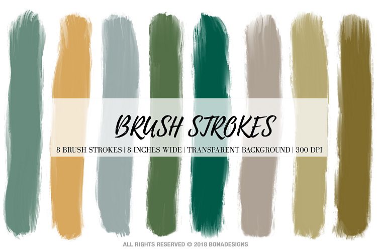 Brush Strokes,Digital Brush Strokes