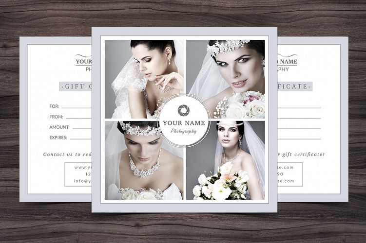 Photography Gift Certificate Template