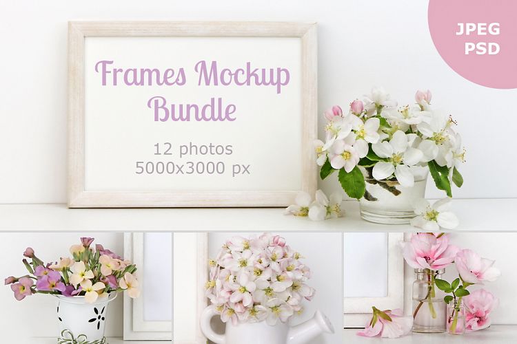 Picture Frames Mockup Bundle