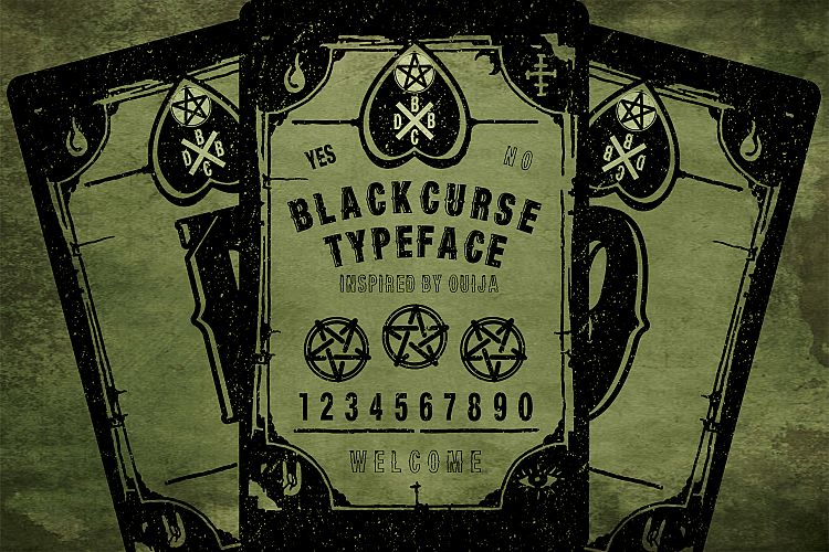 BLACKCURSE FONT