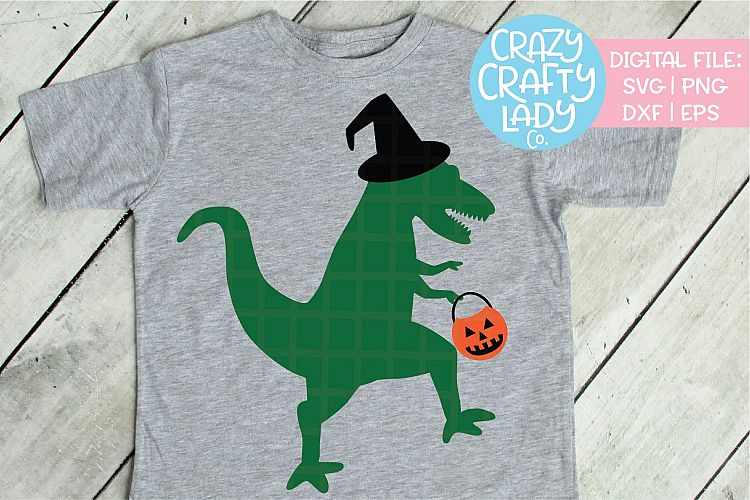 Halloween Dinosaur SVG DXF EPS PNG Cut File