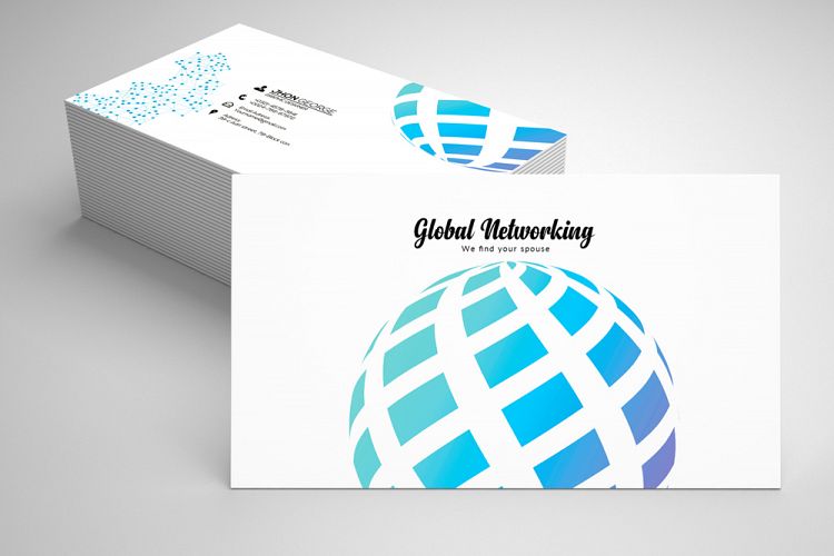 Abstract Business Card Template