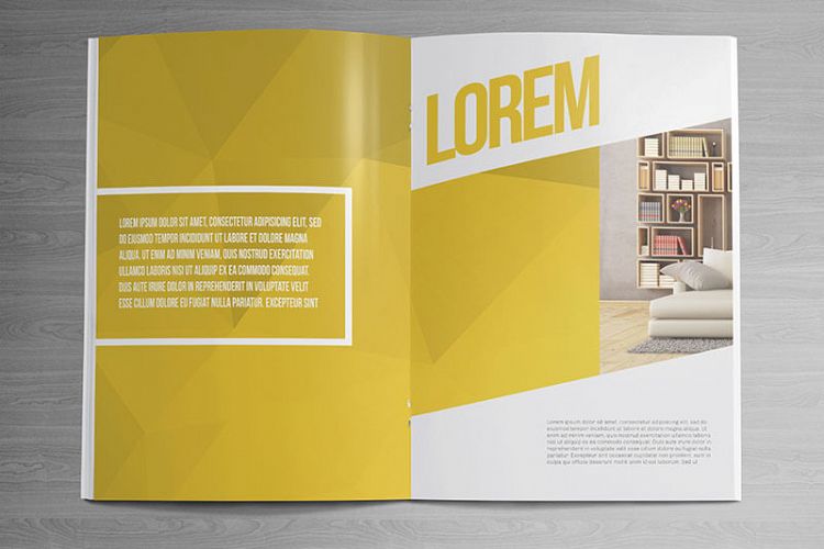 A4 Brochure Catalog Mockups