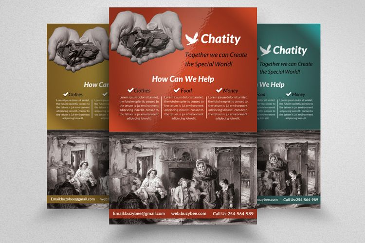 Charity   Donation Flyer