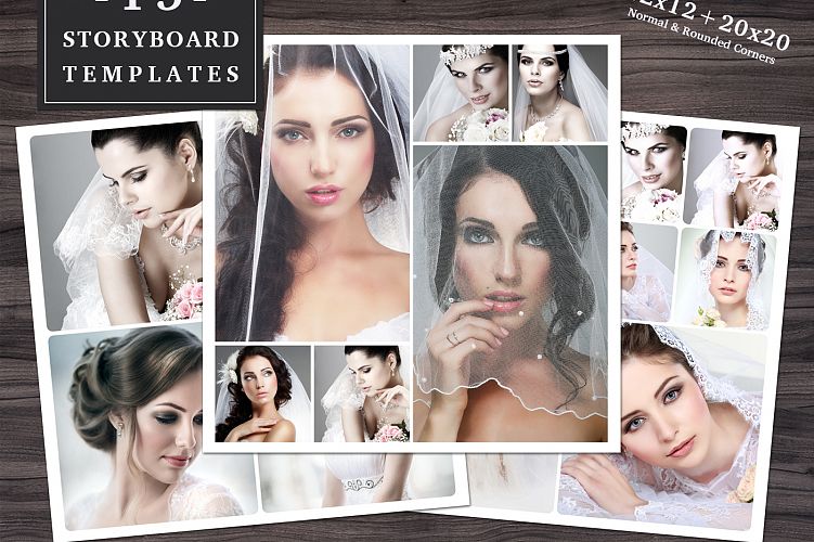 Storyboard Templates Set 003