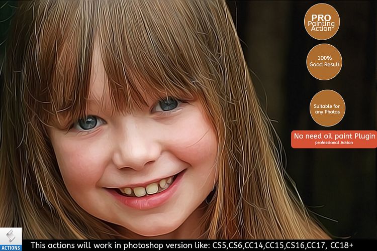 Ultimate Realistic Painting Effect - Photoshop Action