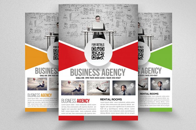 Business Solutions Consultant Flyer Template