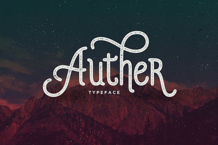 Auther Typeface