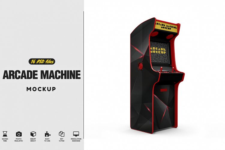 Arcade Machine Mockup