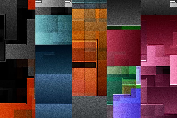 Abstract square backgrounds