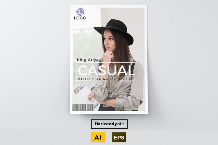 Casual flyer magazine
