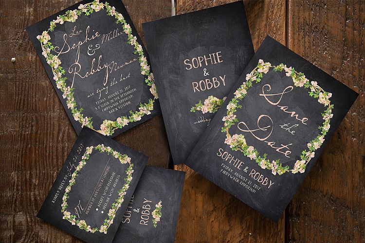 Vintage Flower Wedding Suite