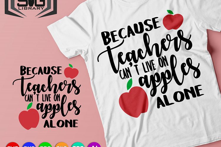Teacher print SVG - Teacher shirt design - Teacher gift - Teacher cut file - Teaching SVG - DXF - Printable