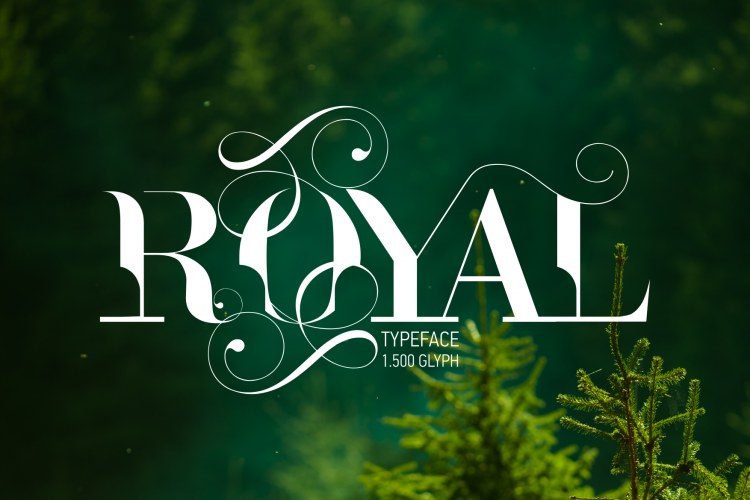 ROYAL TYPEFACE FONT (50% OFF)