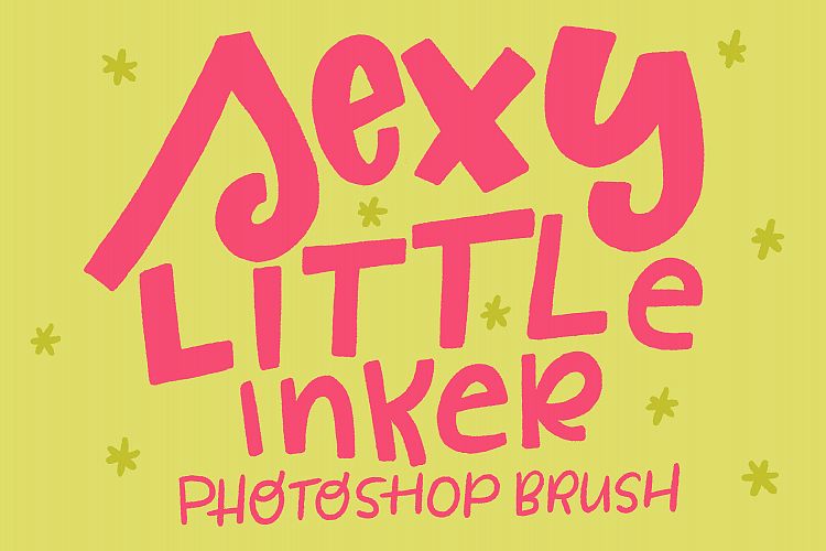 Sexy Little Inker Photoshop Brush