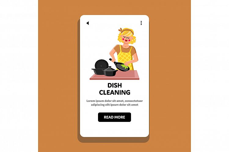 Cleaning Lady Clipart Image 4
