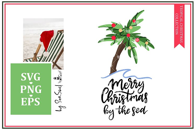 Tropical Christmas Collection SVG vol 4
