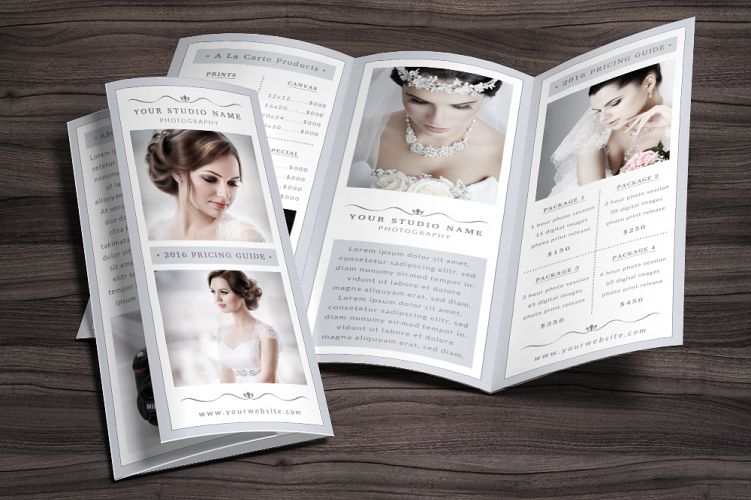 Photography Trifold Brochure Template
