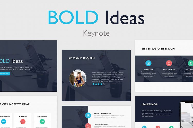 Bold Ideas Keynote Template