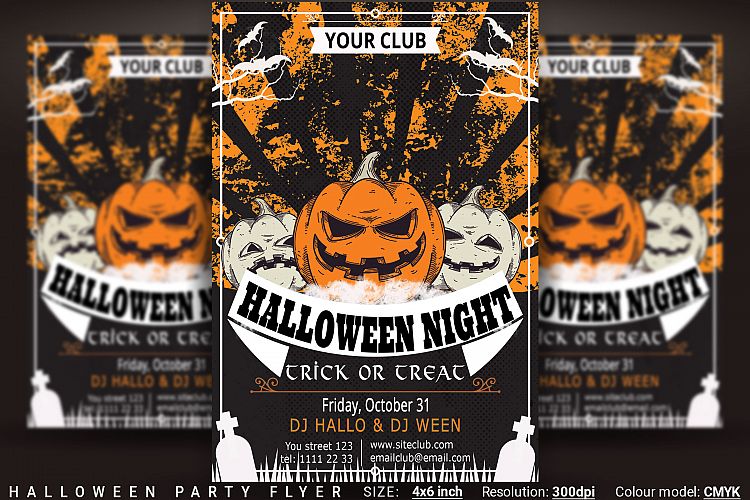 Halloween Party Flyer