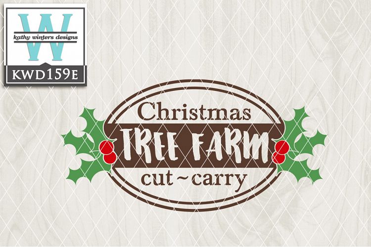 Christmas SVG - Christmas Tree Farm KWD159E