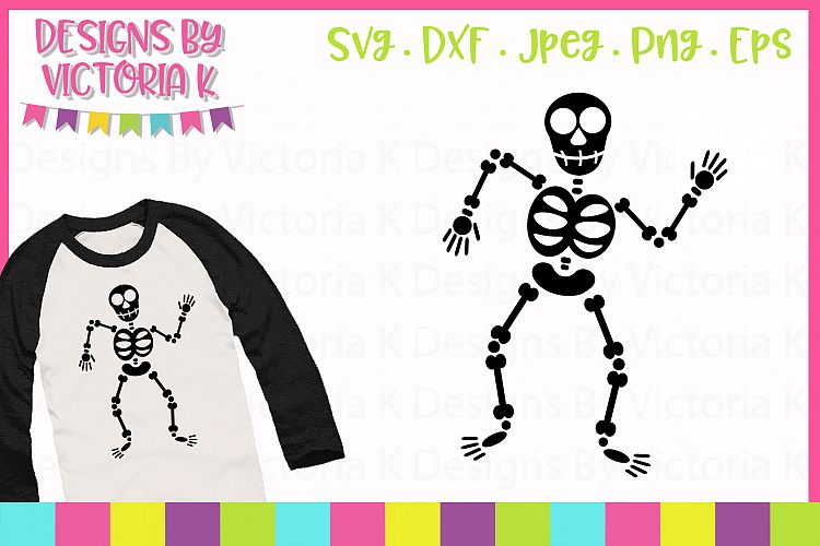 Skeleton, Halloween, SVG, DXF, PNG