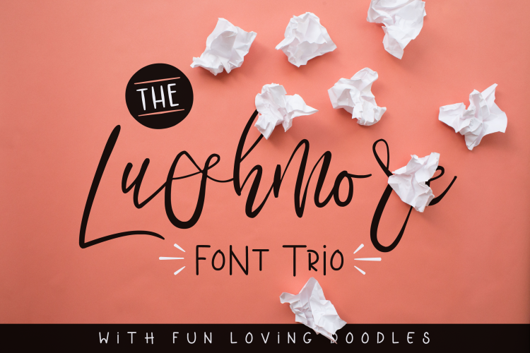 Lushmore Font Trio