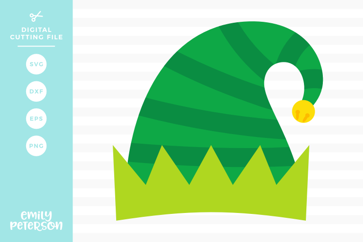 Elf Hat SVG DXF EPS PNG
