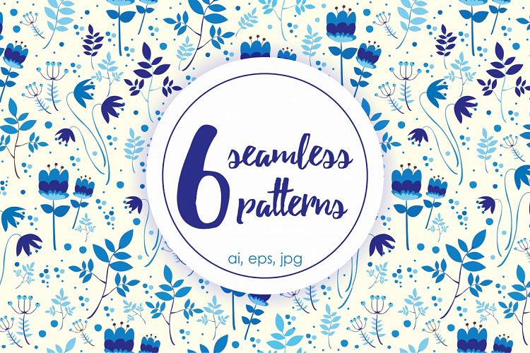 6 seamless patterns