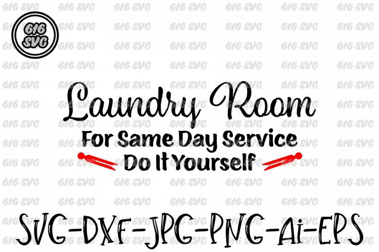 Laundry Room SVG, DXF, Ai, PNG