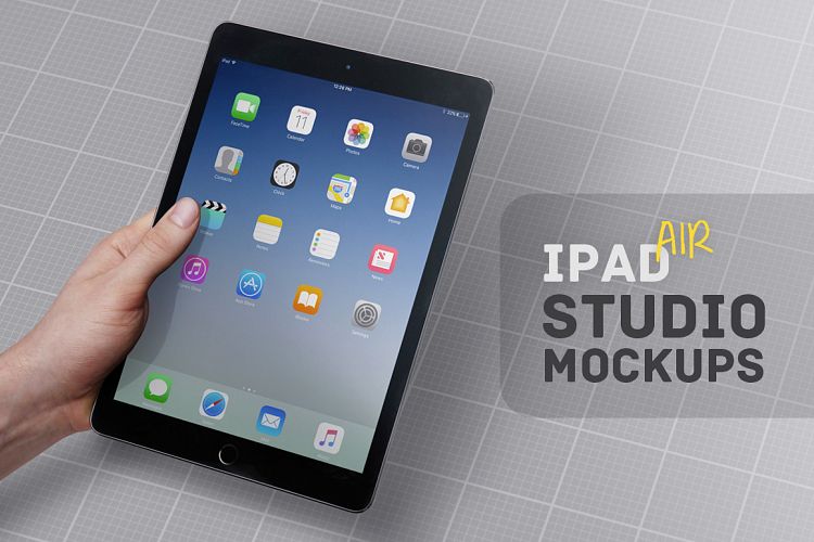 iPad Air Studio Mockups