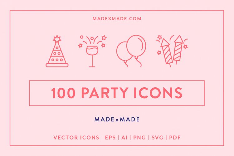 Line Icons - Party