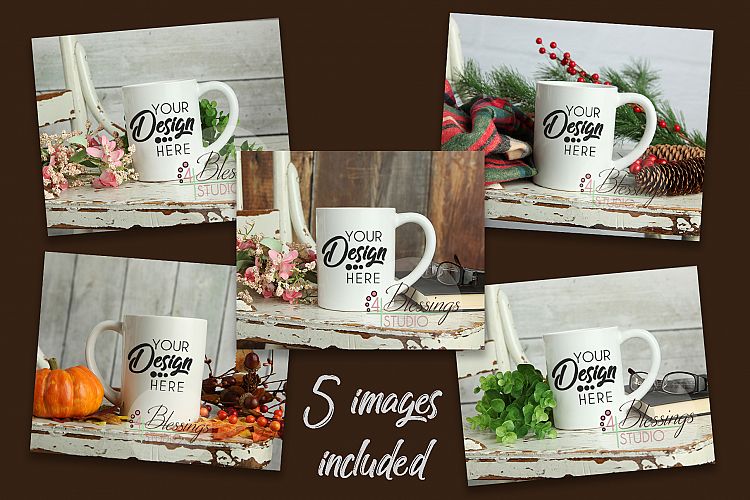 Mug Mockup Bundle Coffee Mug mock ups Styled Photo Blank Mug