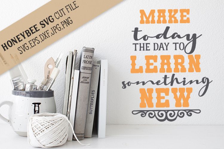 Learn Something New SVG Cut File