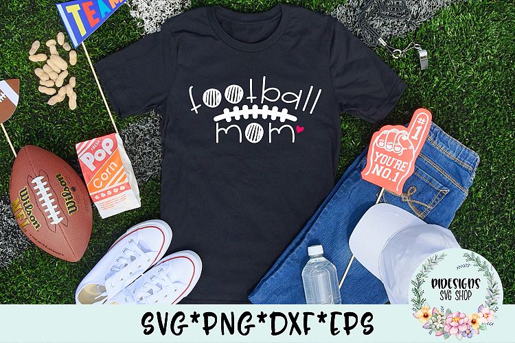Football Mom SVG Cut File